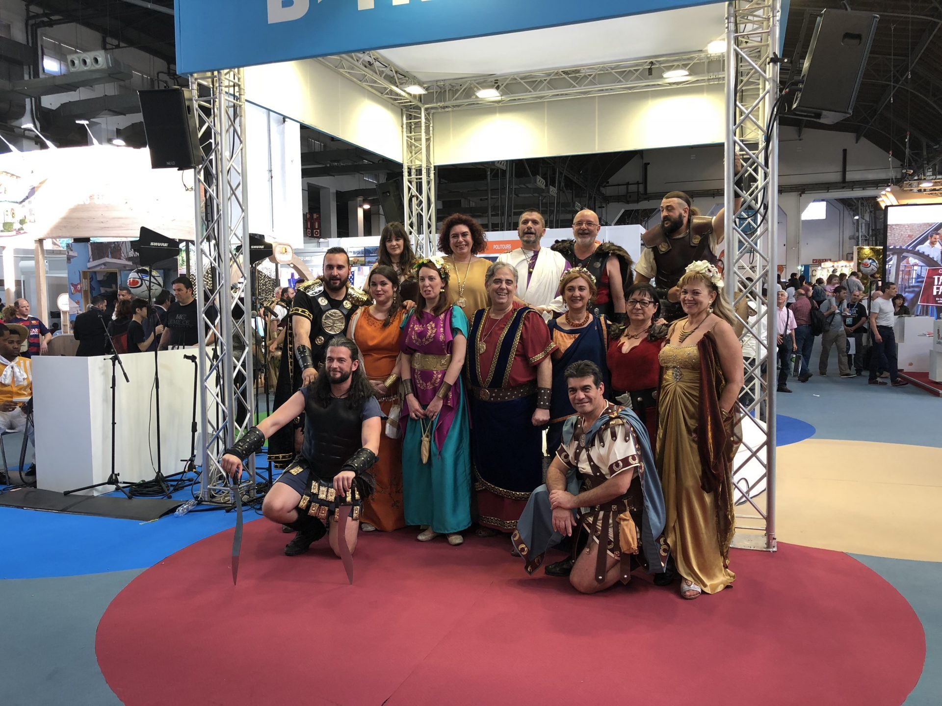 Tropas y Legiones en la Be Travel de Barcelona