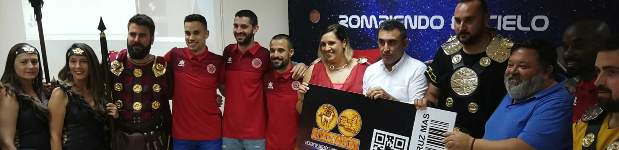 Carthagineses y Romanos en la presentación de la campaña de abono del Jimbee Cartagena