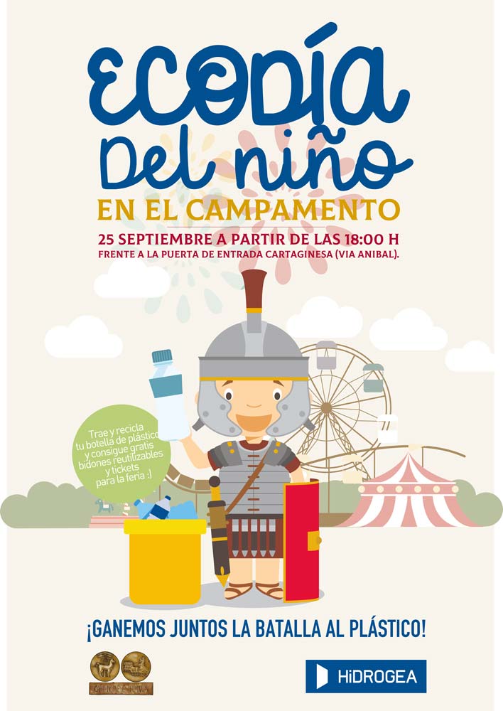 ECODÍA del niño con Hidrogea y las Fiestas de Carthagineses y Romanos