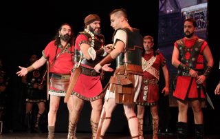 Fundación Infantil + Fundación de Qart Hadasht + Partido de Rugby. Carthagineses y Romanos 2021