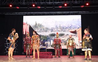 Gran Batalla, Victoria de Roma, Ley Romana, Izado de Bandera y Homenaje a los Caídos. Carthagineses y Romanos 2021