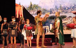 Gran Batalla, Victoria de Roma, Ley Romana, Izado de Bandera y Homenaje a los Caídos. Carthagineses y Romanos 2021