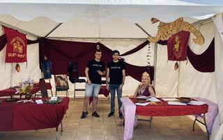Inauguración del Campamento Noche de los Museos