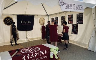Inauguración del Campamento Noche de los Museos