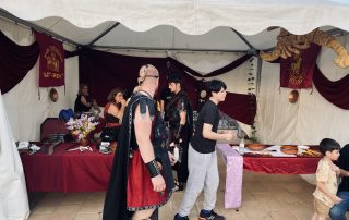 Inauguración del Campamento Noche de los Museos