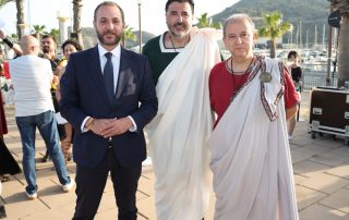 Cartel Oficial Fiestas de Carthagineses y Romanos 2022 - Noche de los museos