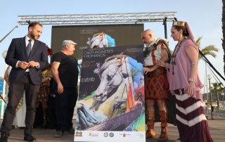 Cartel Oficial Fiestas de Carthagineses y Romanos 2022 - Noche de los museos