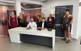 Nuevos acuerdos comerciales con las Fiestas de Carthagineses y Romanos. Kia - Talleres M. Gallego