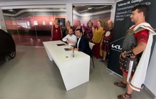 Nuevos acuerdos comerciales con las Fiestas de Carthagineses y Romanos. Kia - Talleres M. Gallego