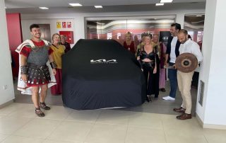 Nuevos acuerdos comerciales con las Fiestas de Carthagineses y Romanos. Kia - Talleres M. Gallego