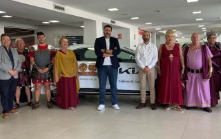 Nuevos acuerdos comerciales con las Fiestas de Carthagineses y Romanos. Kia - Talleres M. Gallego